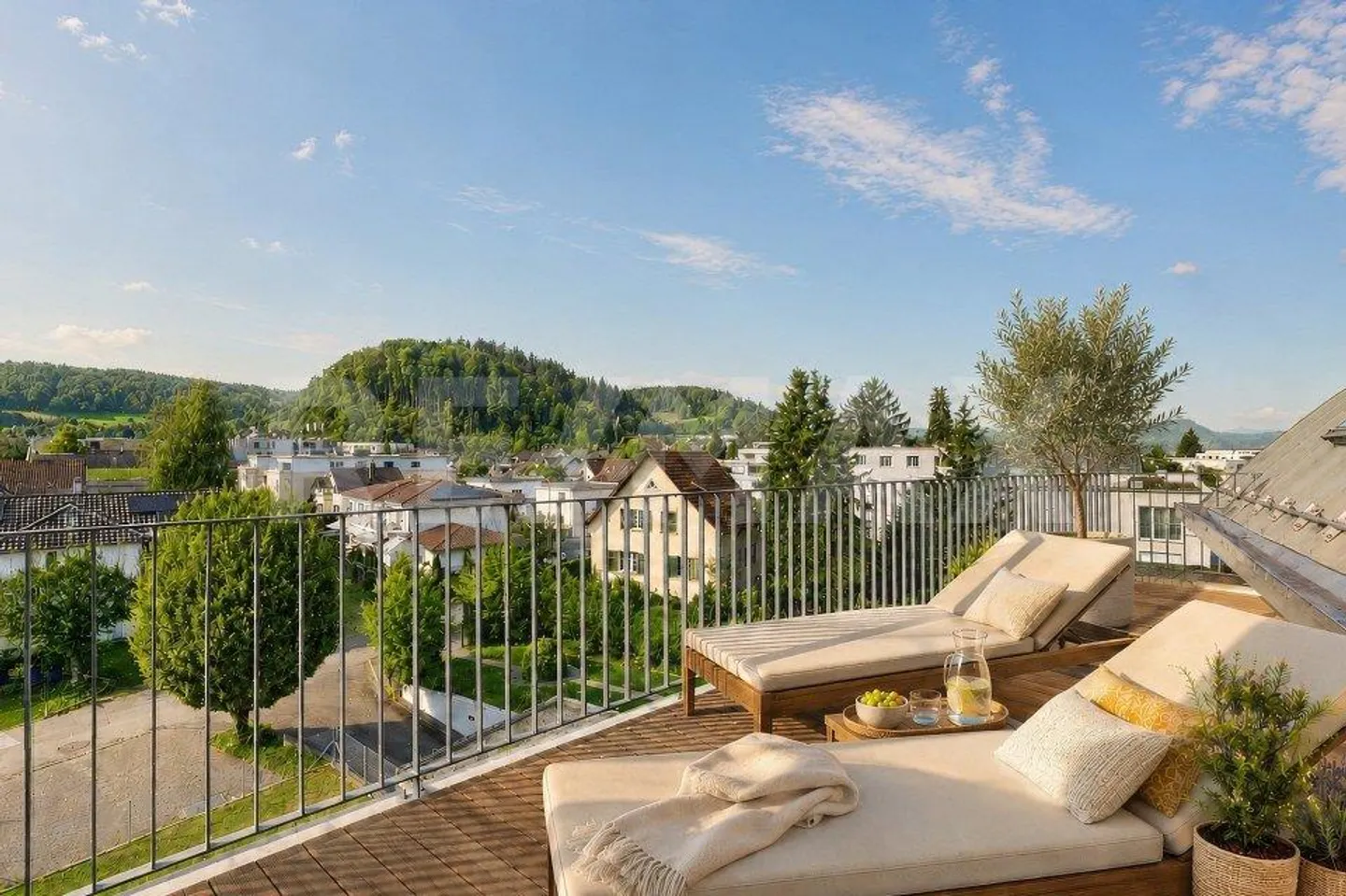Exclusive 3.5 - 5.5 Room Attic Penthouse 246 m² NWF, 4 Terraces, i... - Photo 7 of 13