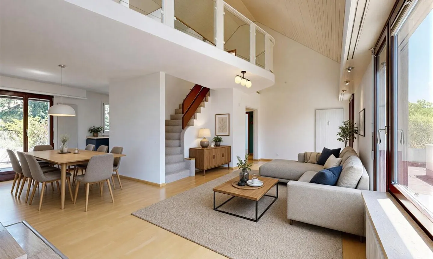 Attique-Maisonette avec Galerie, Terrasse et beaucoup de vie privée - Photo 5 sur 13