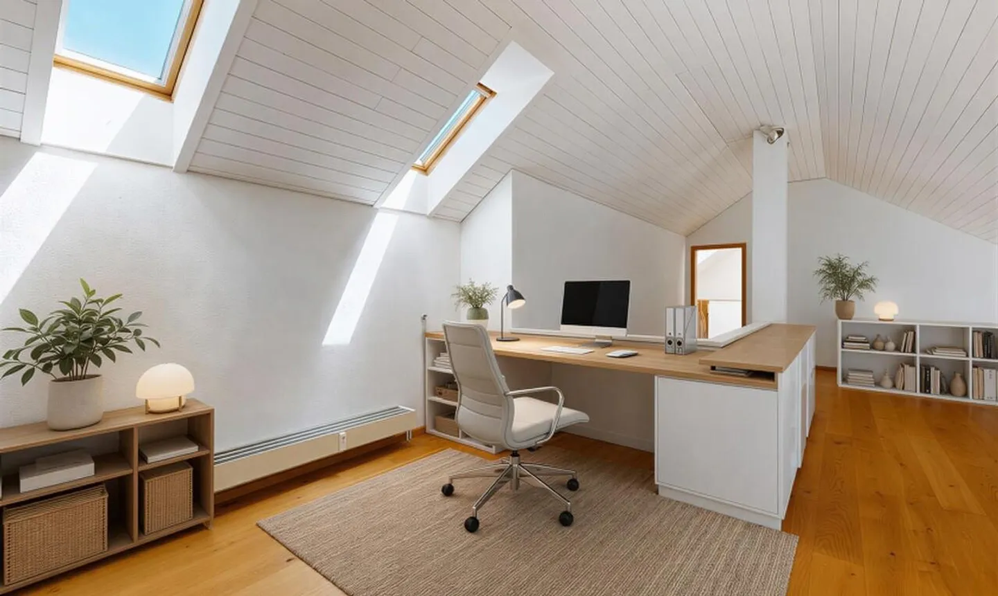 Attique-Maisonette avec Galerie, Terrasse et beaucoup de vie privée - Photo 12 sur 13