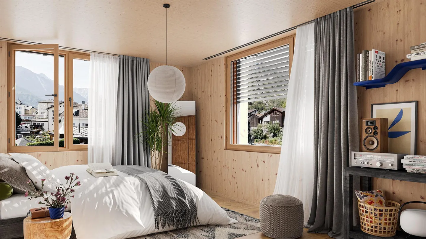 Gesundes Wohnen in geräumiger Wohnung - Foto 3 von 10