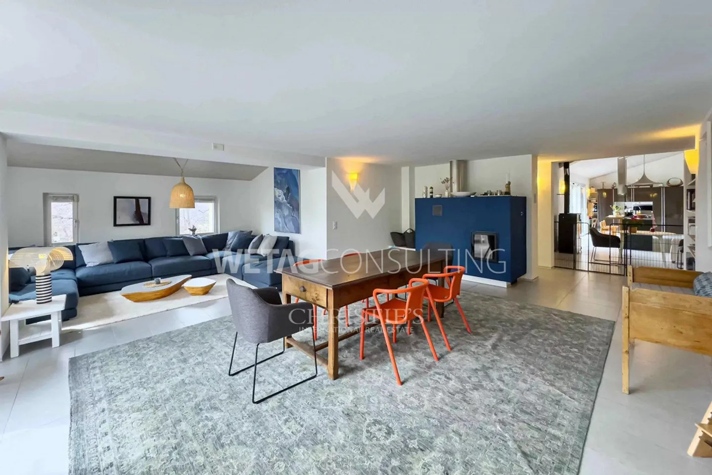 Villa elegante a Lugano-Vaglio con due case per gli ospiti e piscina all'aperto ... - Foto 3 di 13