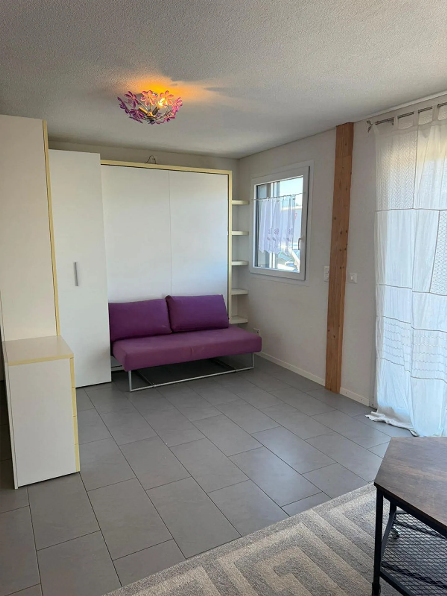 Furnished 1.5 room studio of 40 m² in Cudrefin – quiet, bright, parking - Photo 9 of 10