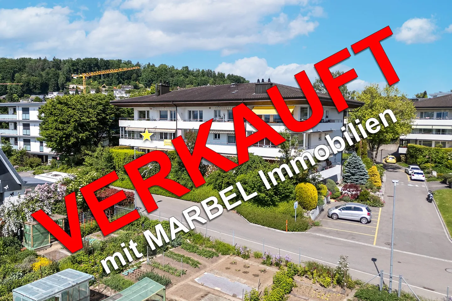 SOLD - Large 6.0-room condominium in an attractive residential location with a view - Photo 1 of 2