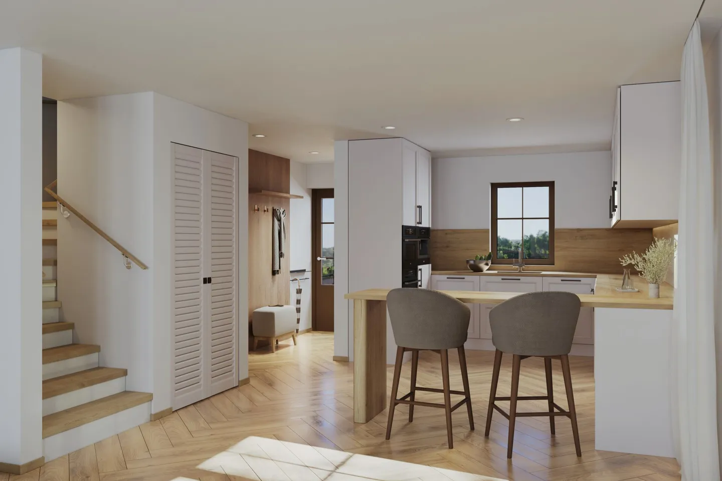 CONSTRUCTION STARTED: 6.5-Room New Build House with Thoughtful Space Concept in Birr - Photo 2 of 7