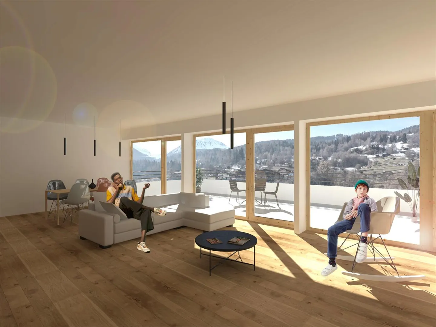 Ultimo piano: appartamento nuovo con grande terrazza - Foto 1 di 13