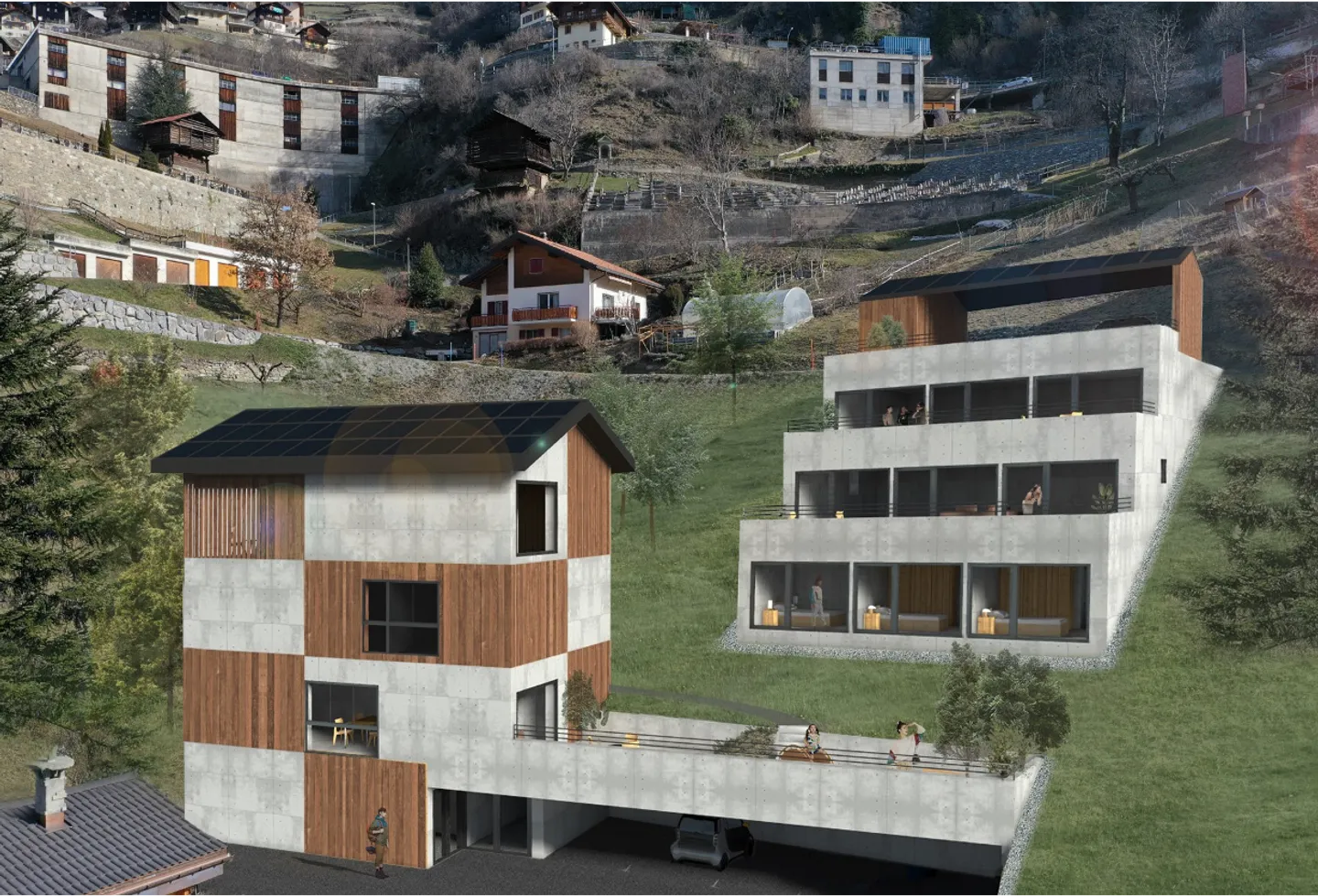 Ultimo piano: appartamento nuovo con grande terrazza - Foto 4 di 13