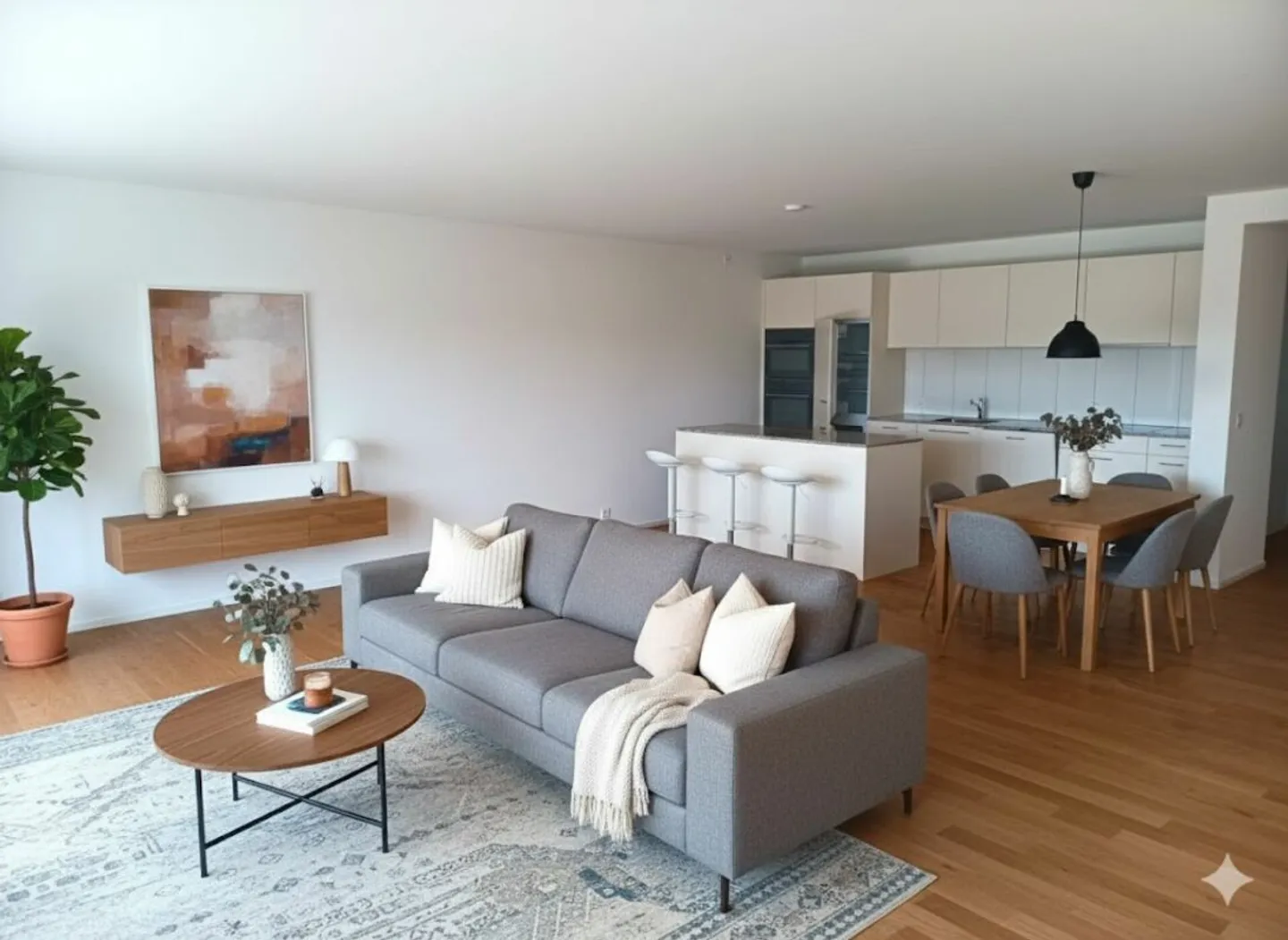 Exklusive Neubauwohnung (3.5 Zimmer) im 2. OG - Erstvermietung! - Foto 3 von 8
