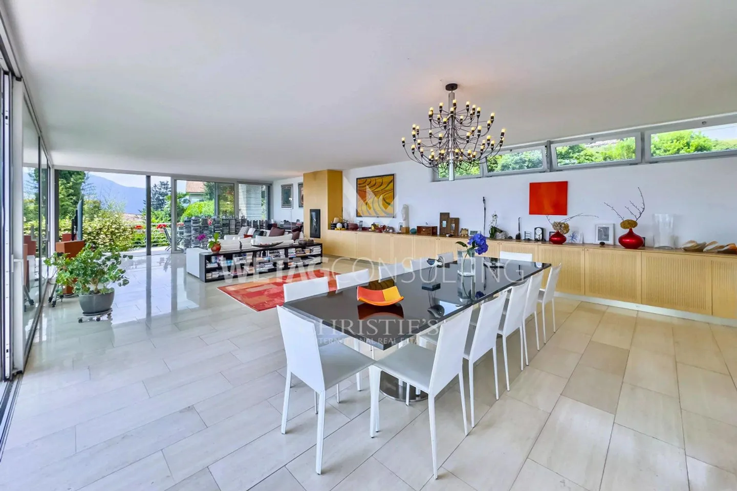 Lugano-Carona: villa moderna a Carona con vista sul lago di Lugano... - Foto 4 di 13