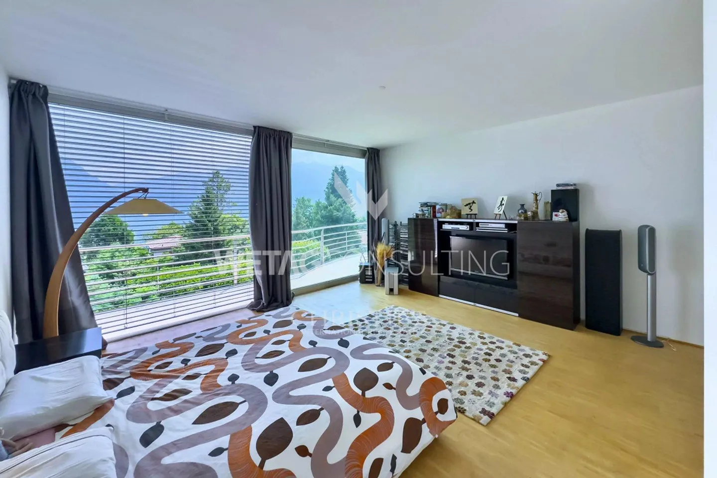 Lugano-Carona: villa moderna a Carona con vista sul lago di Lugano... - Foto 7 di 13