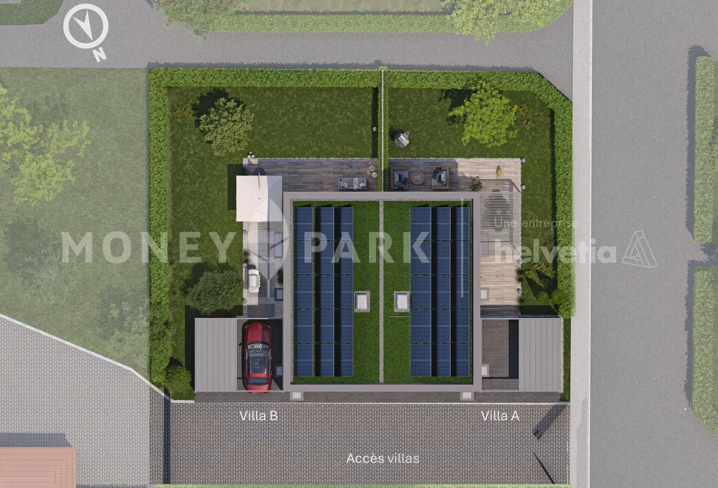 Nouvelle promotion sur le Plateau de Vessy : splendide Villa B - Photo 7 of 8