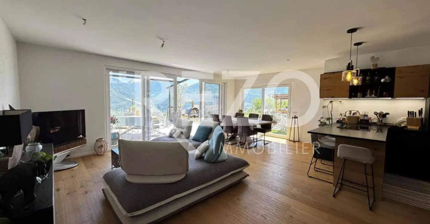 Casa di 5,5 locali con vista panoramica - Ayent - Foto 3 di 10