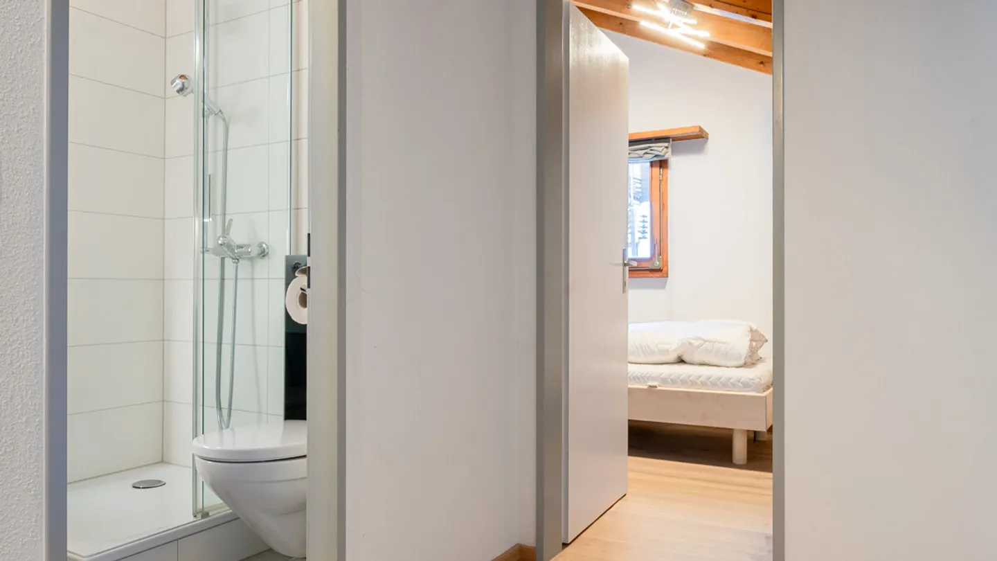 Cozy 3.5-room apartment with a magnificent view of the Walliser mountains - Photo 5 of 9