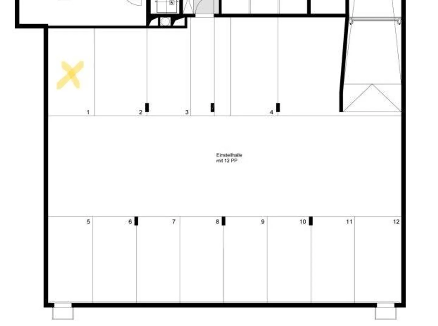 Autoeinstellplatz nähe Hauptbahnhof zu vermieten - Foto 5 von 5