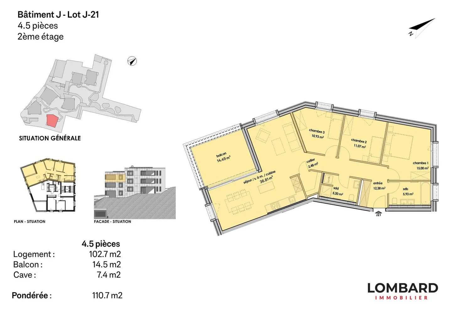 Modernes Apartment in Payerne - Foto 6 von 6