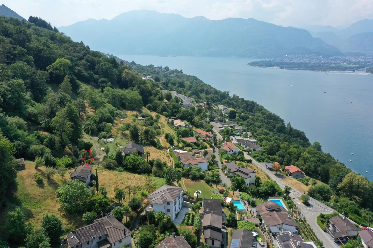 Rustico confortable avec vue panoramique sur le lac et les montagnes à Gambarogno - Photo 4 sur 19