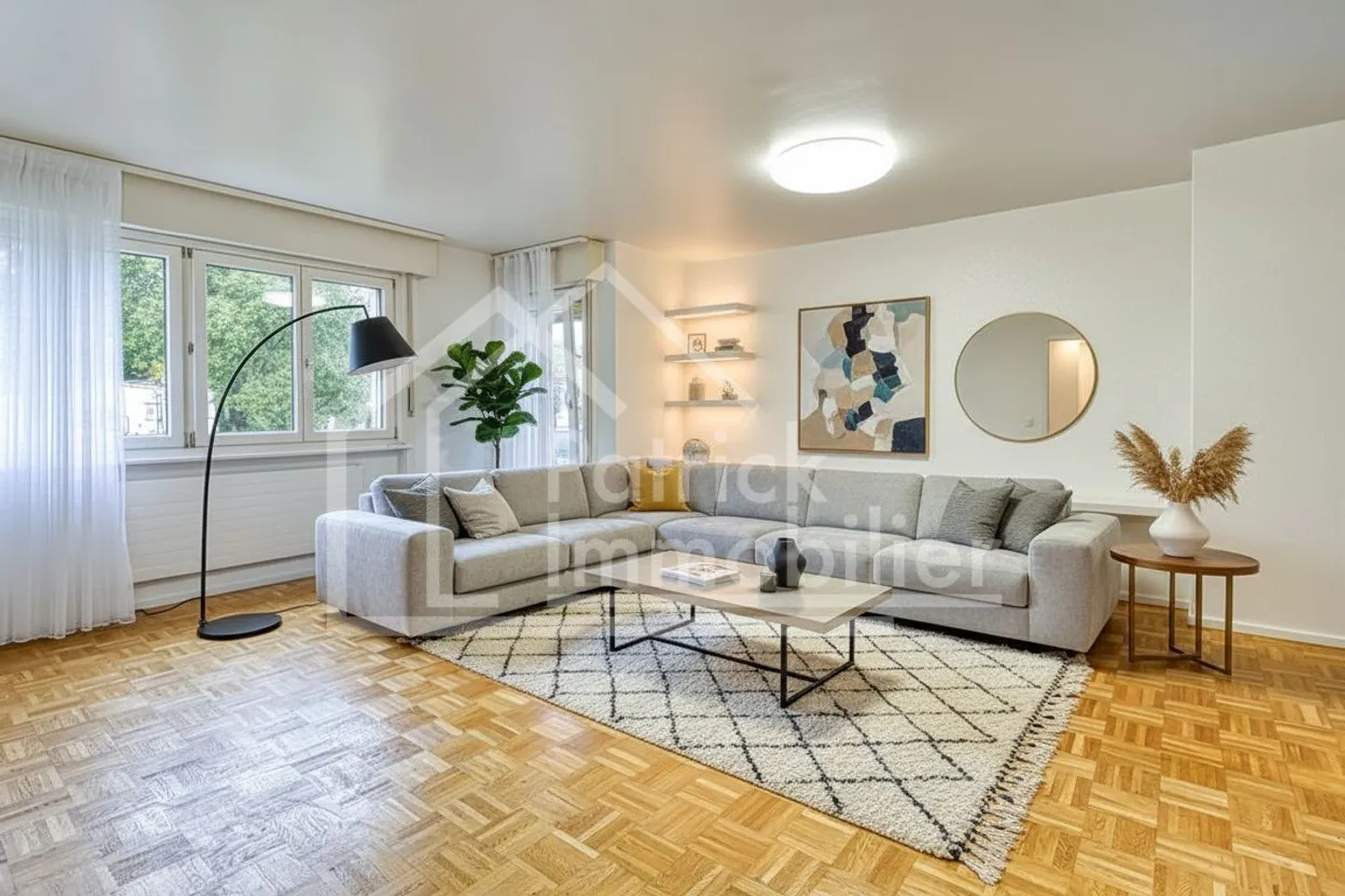 4.5-room apartment on the ground floor - Photo 3 of 12