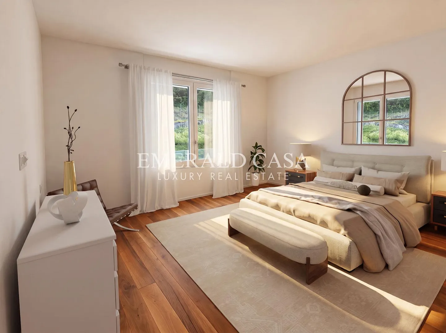 Exclusif 4.5 pièces avec vue panoramique sur le lac de Lugano - Photo 8 sur 10