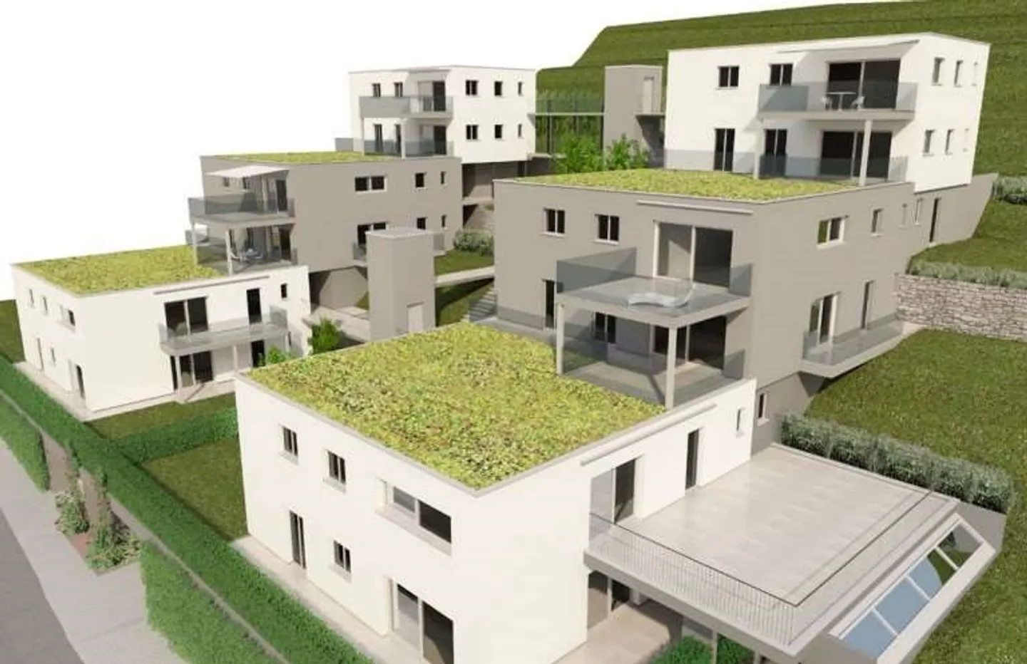VISTA BERGE, NOUVEAU APPARTEMENT DE 5,5 CHAMBRES AVEC TERRASSE - Photo 7 sur 9