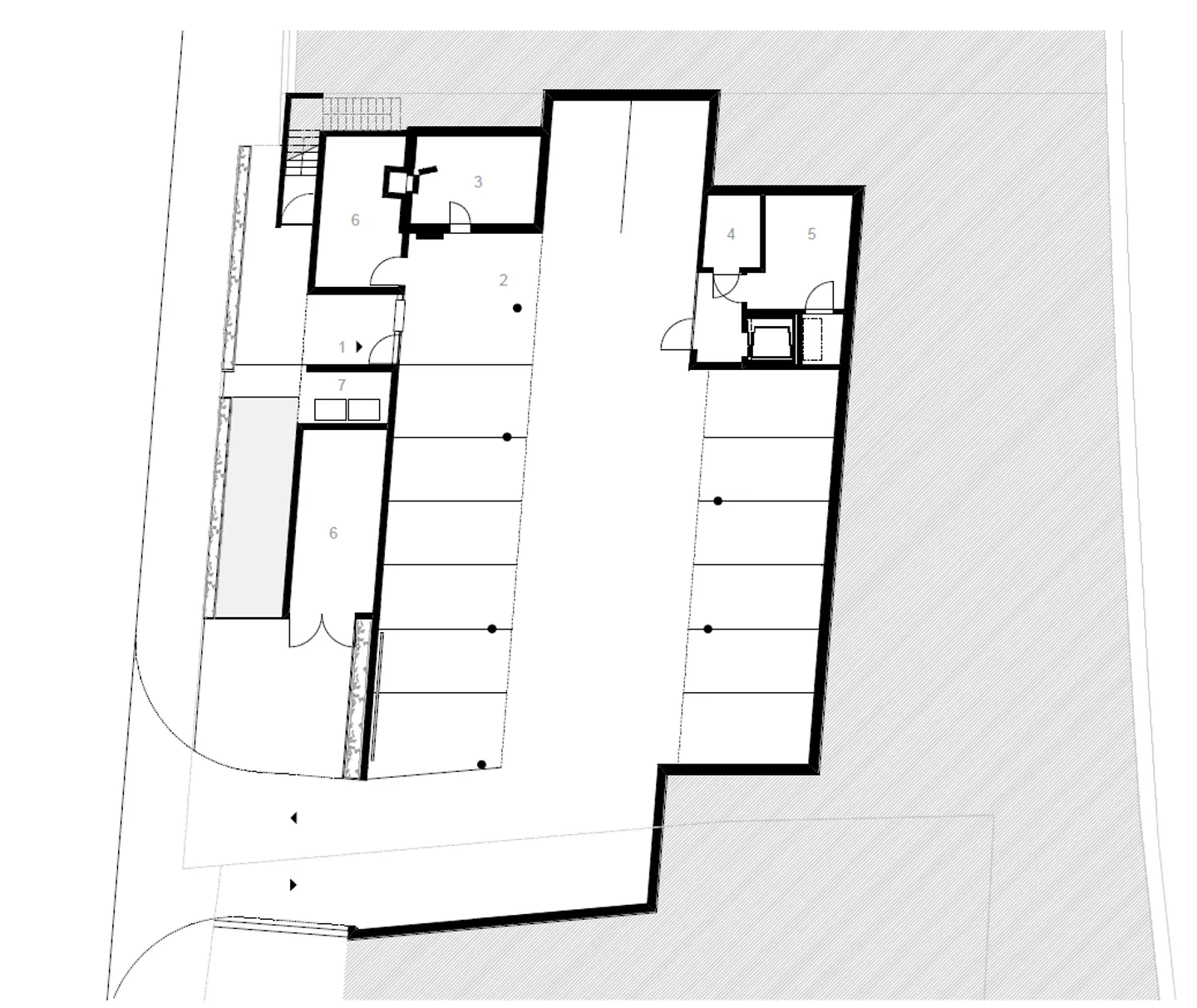 Posto auto in affitto - Foto 2 di 2