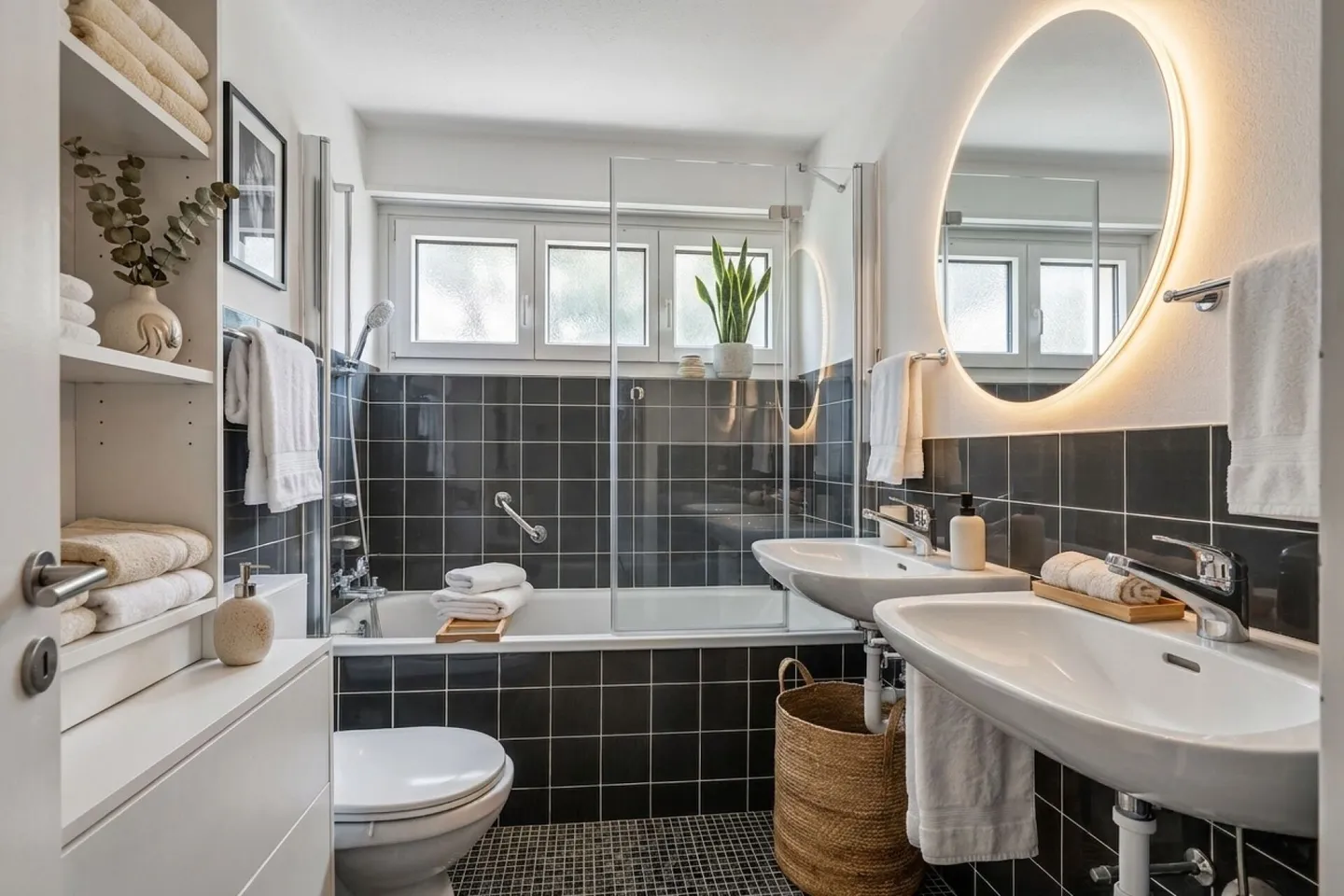 Arriver, se sentir bien, être chez soi dans votre nouvel appartement de 5 pièces - Photo 9 sur 11