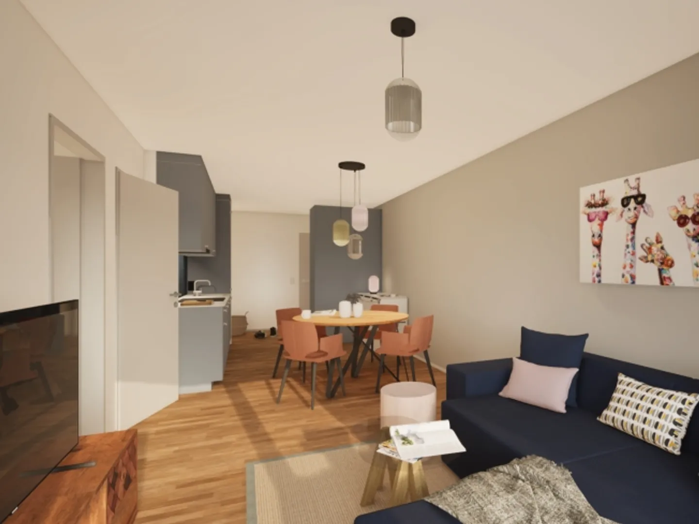 Appartamenti di design in stile Lisbona - Direttamente alla stazione di Muttenz - Foto 4 di 12