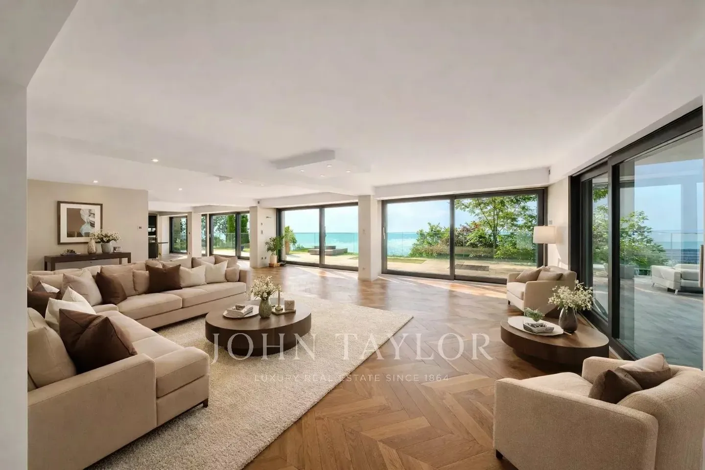 Opportunity to Act! Exceptional Villa with Breathtaking Lake and Dents du Midi Views - Photo 1 of 22