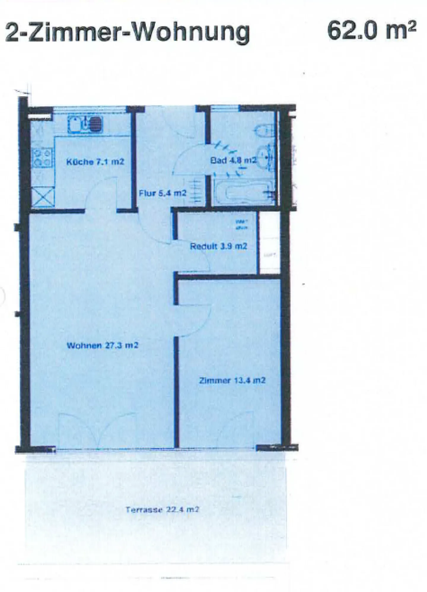 Appartement 2 pièces à Binningen - Photo 2 sur 2