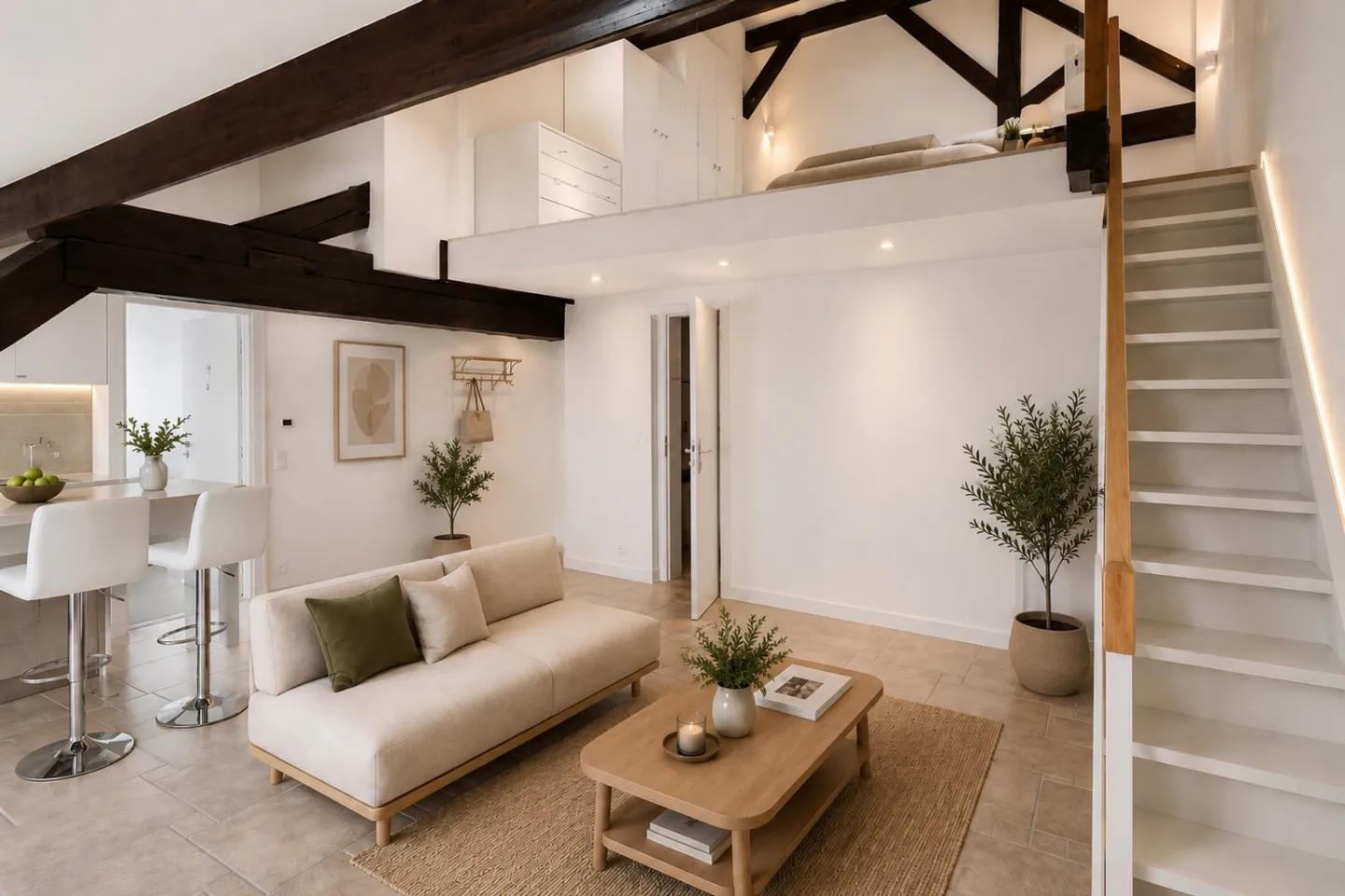 Appartement en duplex avec charme et jardin privé - Photo 1 sur 7