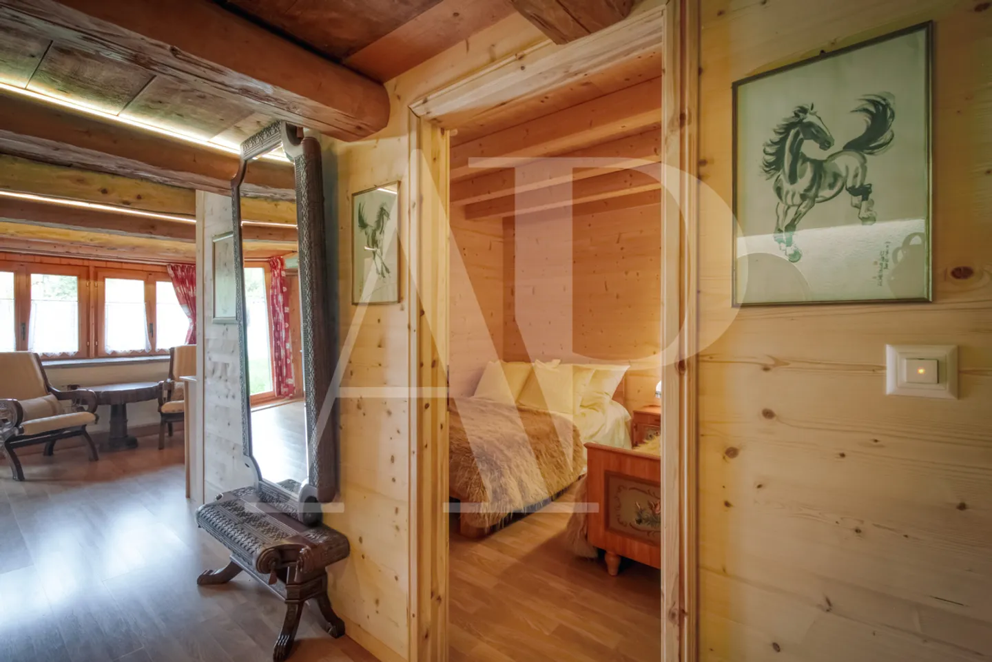 FOR SALE APARTMENT 5.5 ROOMS IN AN AUTHENTIC CHALET - Photo 17 of 25