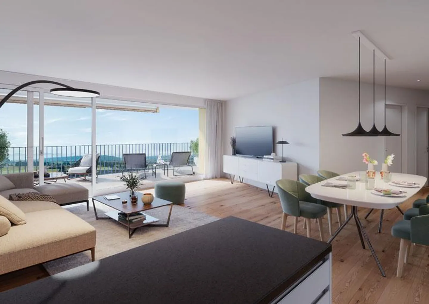 Baustart erfolgt * Tolle Familienwohnung Sternmatt - Foto 1 von 3