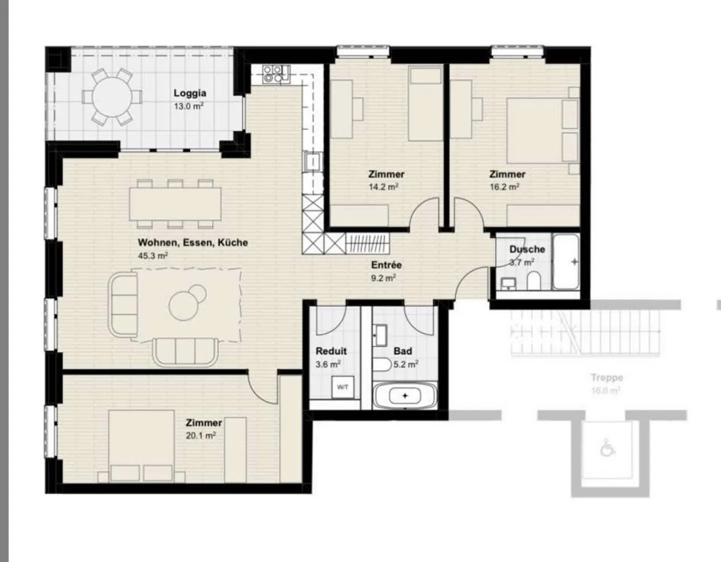 Appartement neuf 4.5 pièces dans le «Haus Sternen» – Première occupation à partir du 1er décembre - Photo 1 sur 3