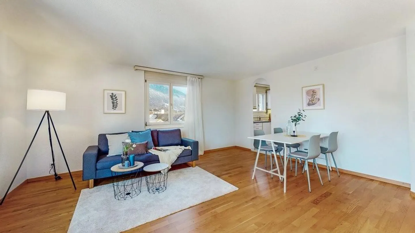 Perfekt für den Sommer - Parterrewohnung in Matten - Foto 2 von 11