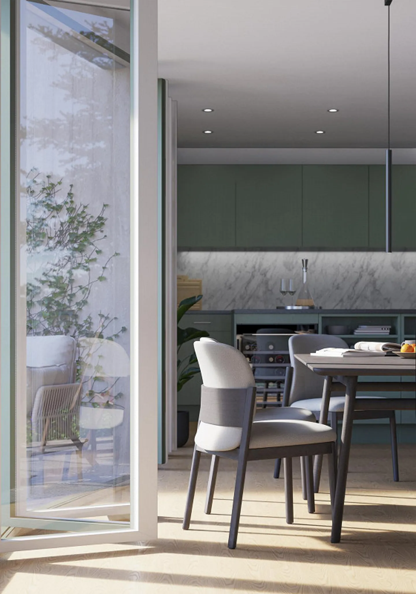 Duplex moderne avec vue sur les Alpes - Photo 3 sur 7