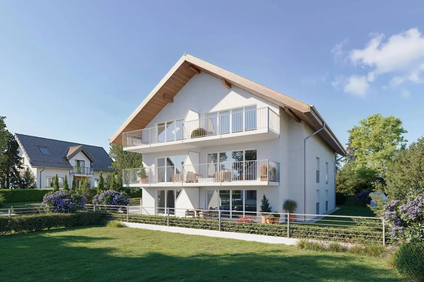 Sommet de luxe, vue sur les Alpes pour cet attique de 3,5 pièces - Foto 2 di 10