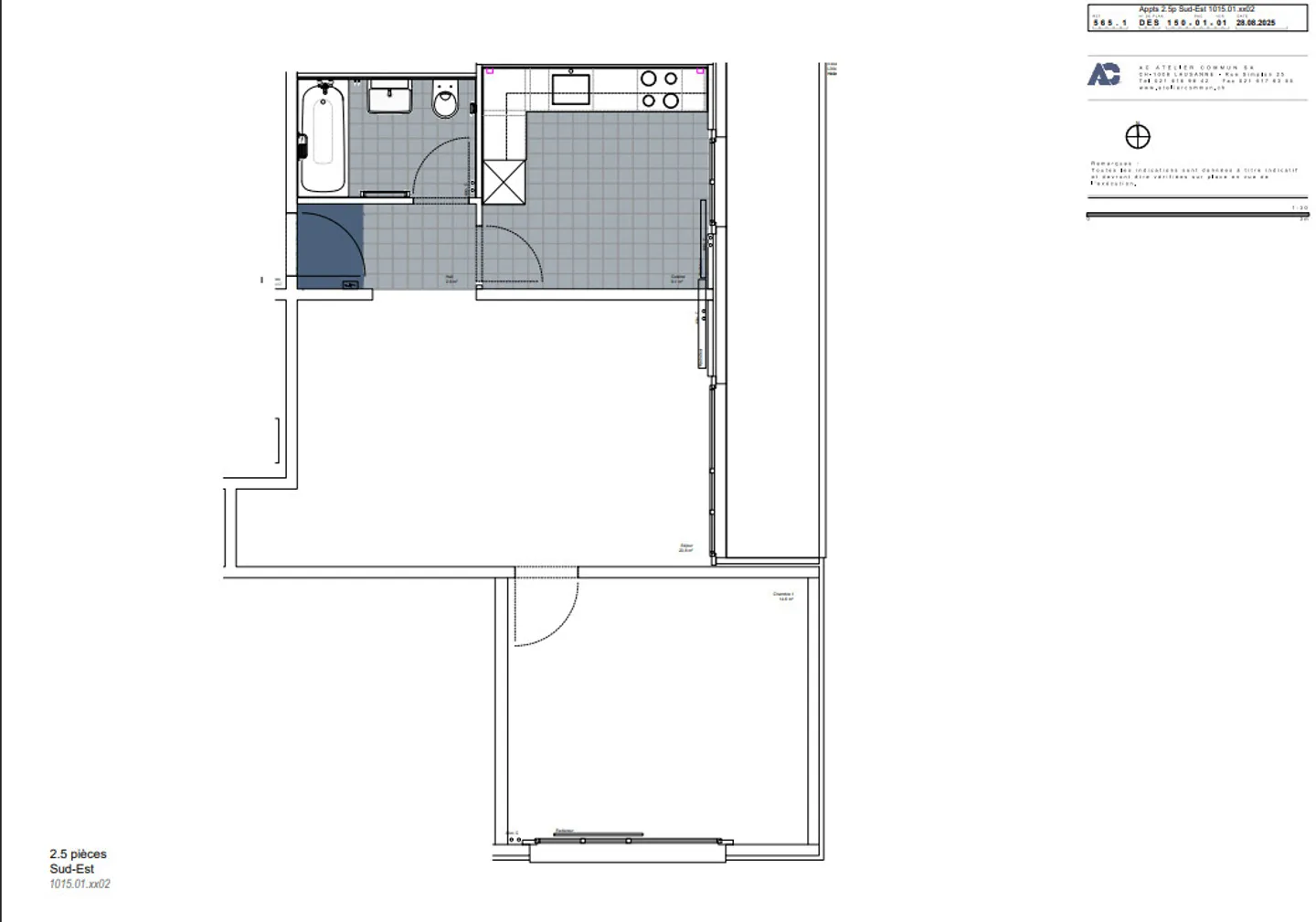 APPARTEMENT AVEC BALCON ET ACCÈS AU LIFT RÉNOVATION - Photo 10 sur 12