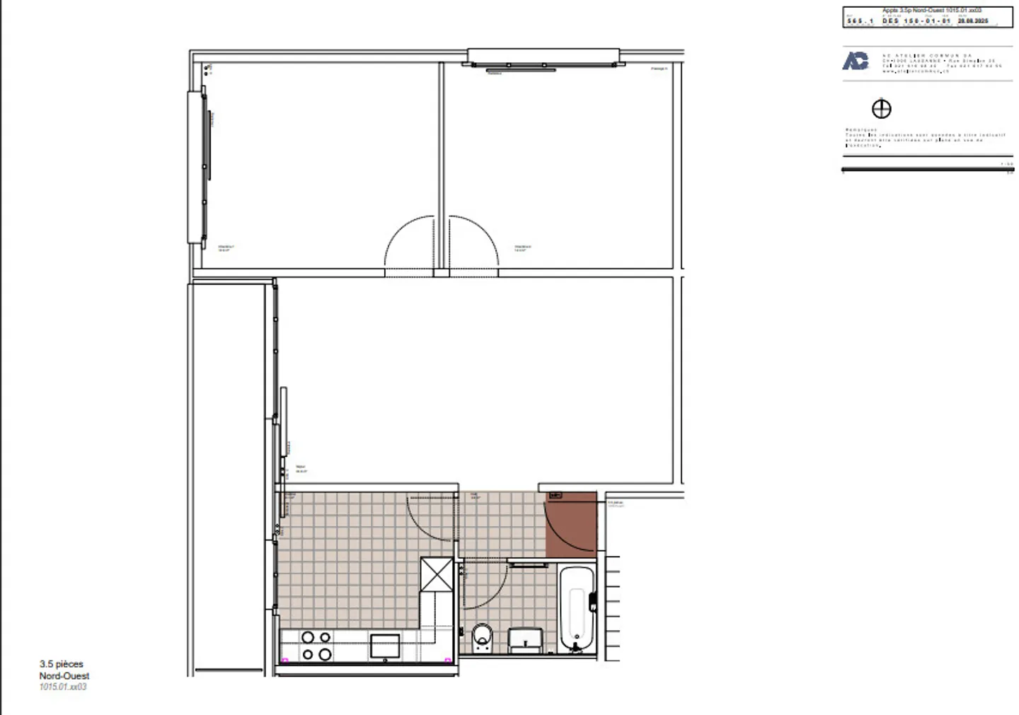 APPARTEMENT AVEC BALCON ET ACCÈS AU LIFT RÉNOVATION - Photo 11 sur 12