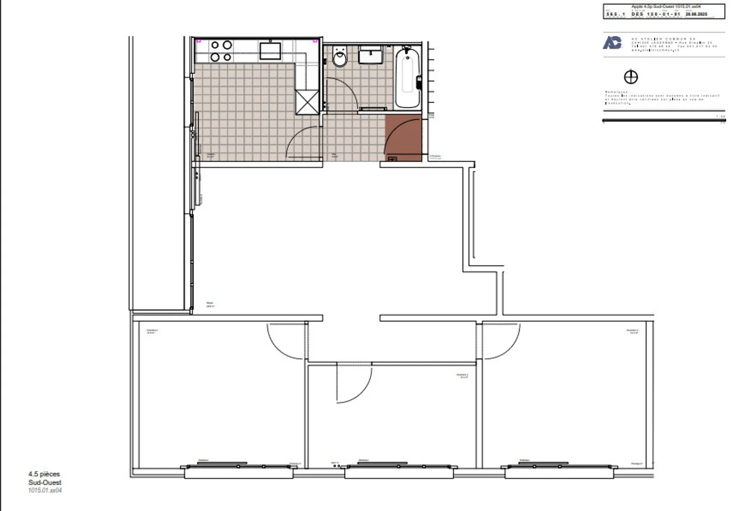 APPARTEMENT AVEC BALCON ET ACCÈS AU LIFT RÉNOVATION - Photo 12 sur 12