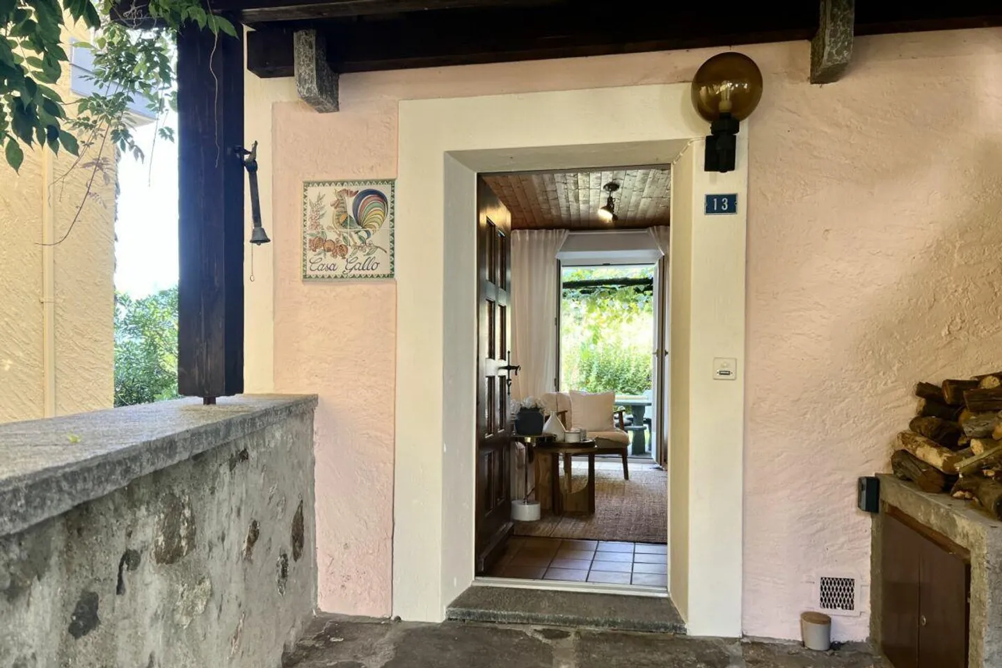 Affascinante casa di villaggio completamente arredata con giardino e vista lago - Foto 28 di 30