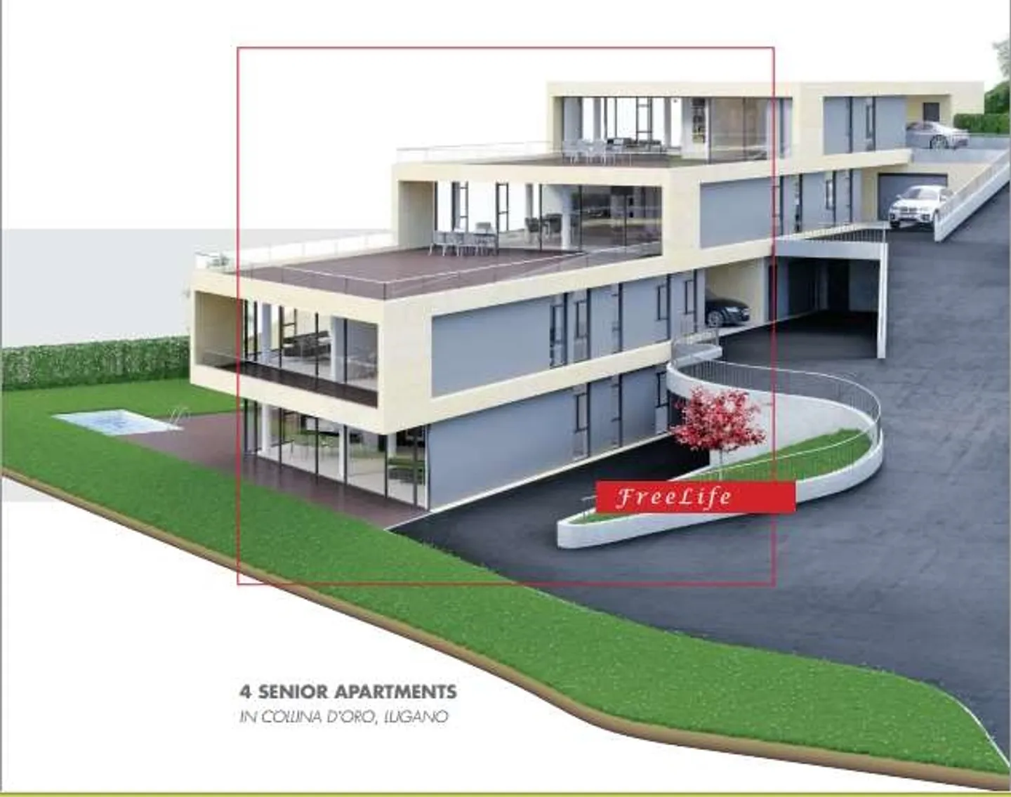 Helles Apartment mit Terrasse - Foto 6 von 13