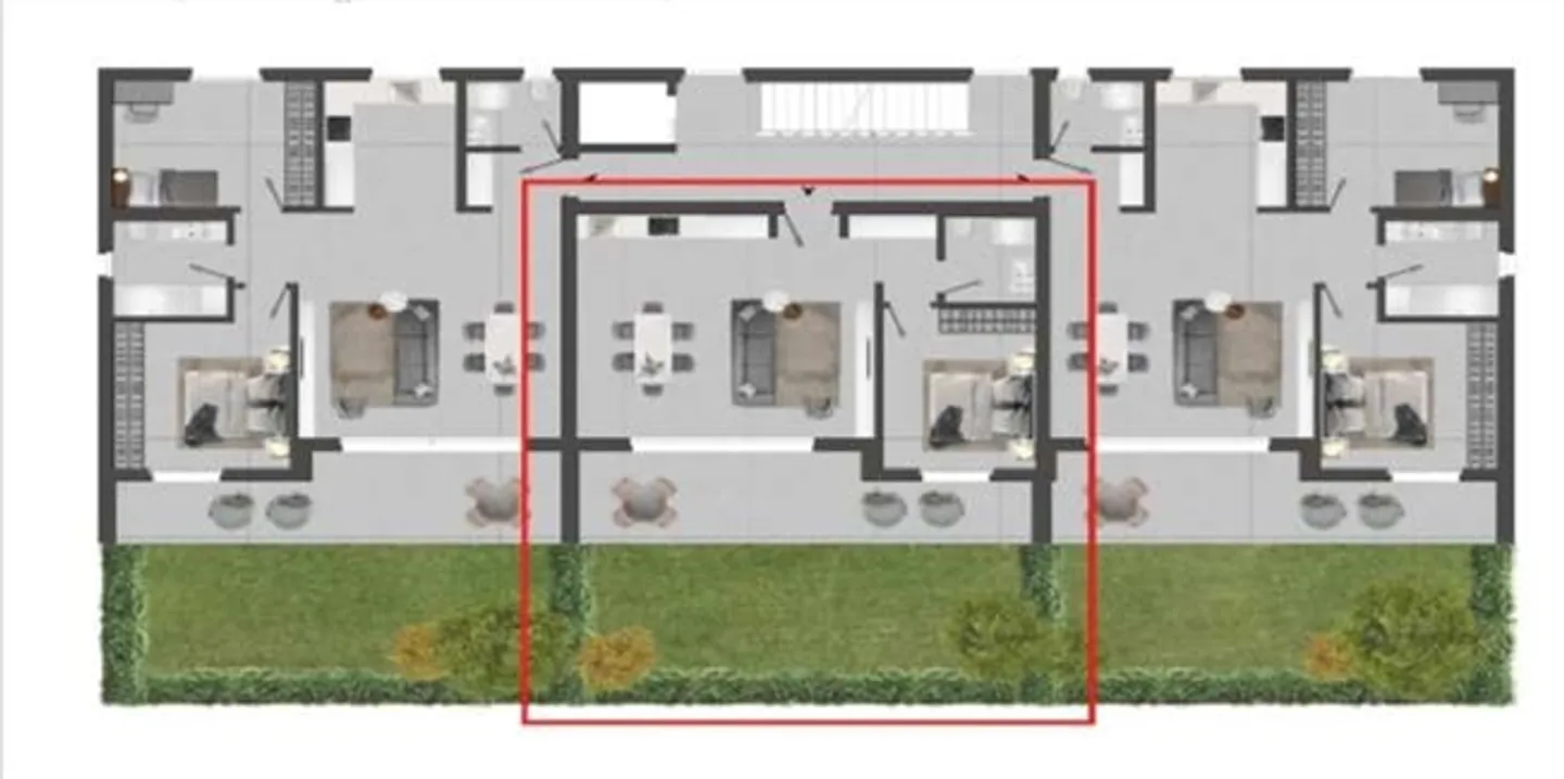 «Elegante, neue, hochstehende Wohnung mit privatem Garten» - Foto 8 von 11