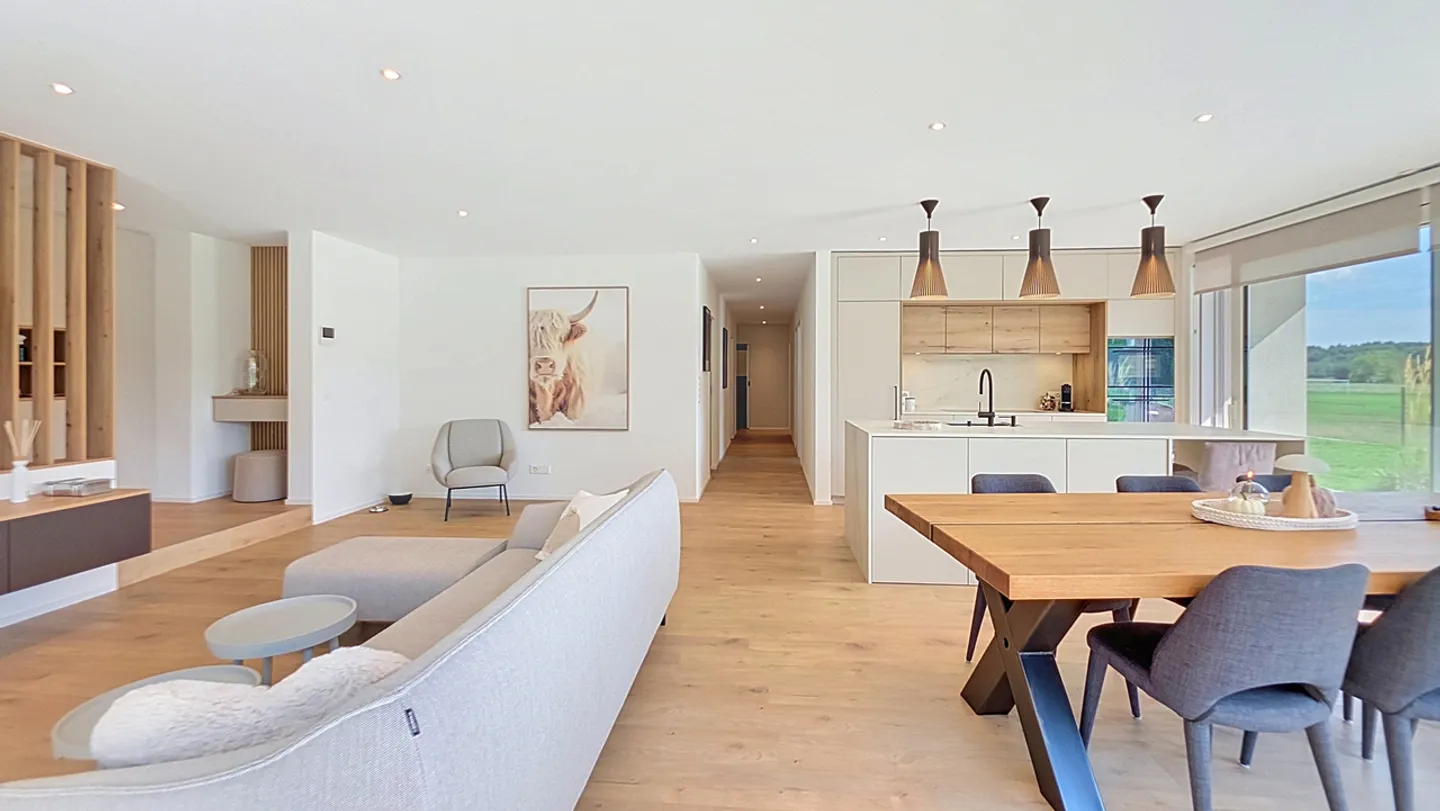Magnificent 4.5-room apartment with garden in Fétigny / FR - Photo 5 of 22