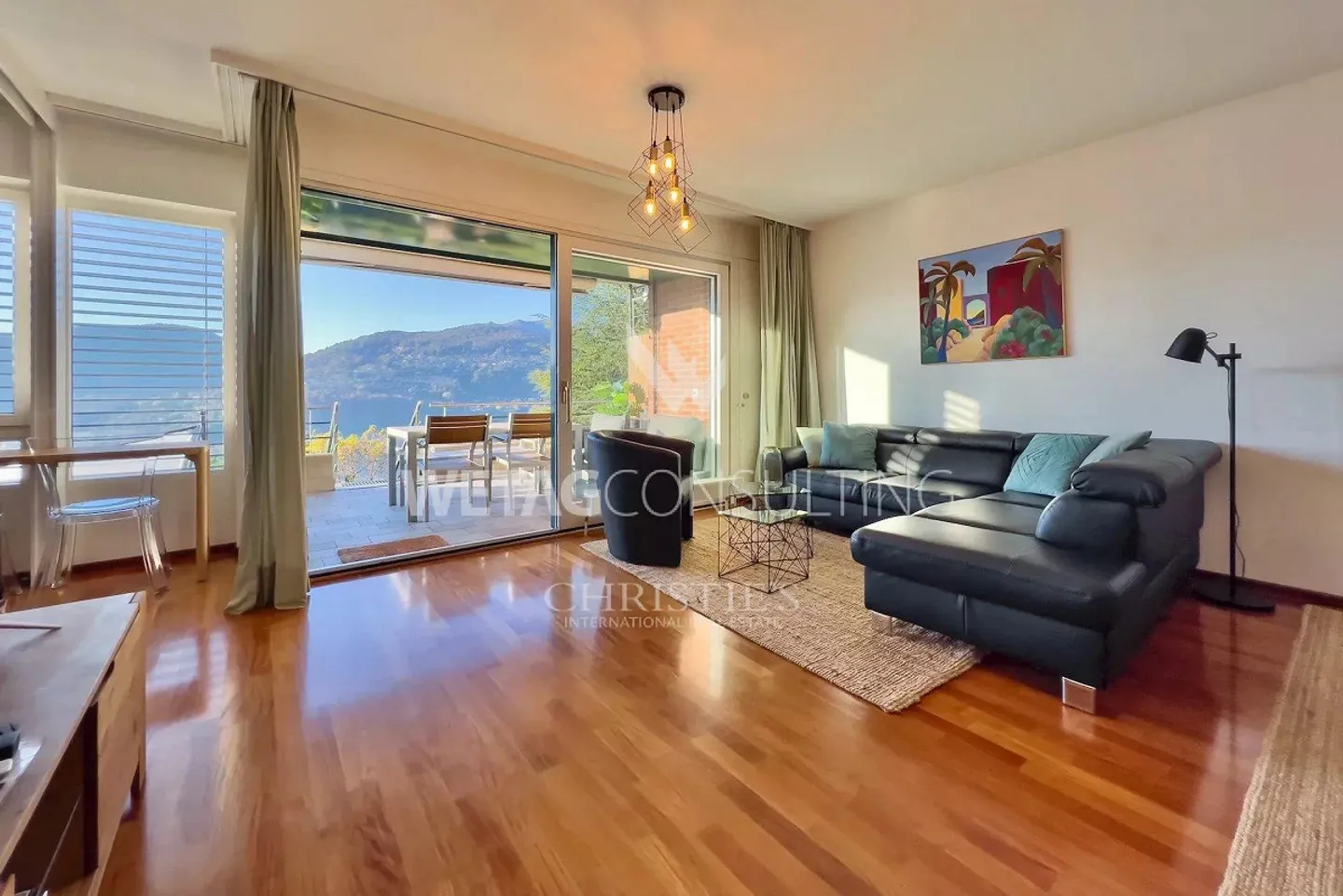 Appartamento accogliente a Montagnola con vista sul lago e giardino privato - Foto 2 di 12