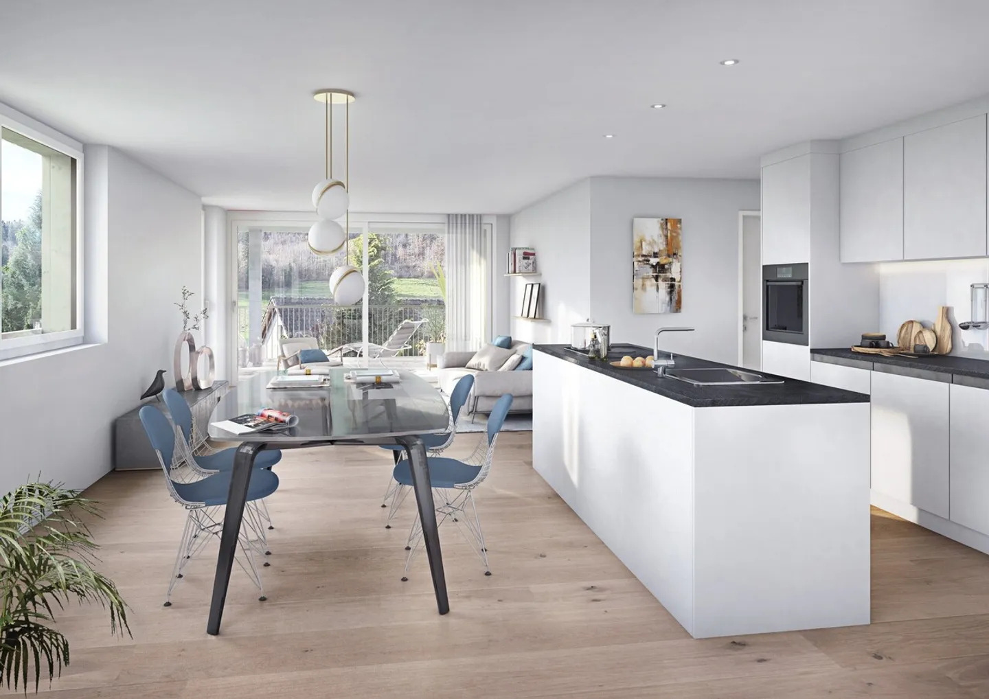 Modern Family Apartment with Beautiful Garden - Photo 4 of 5