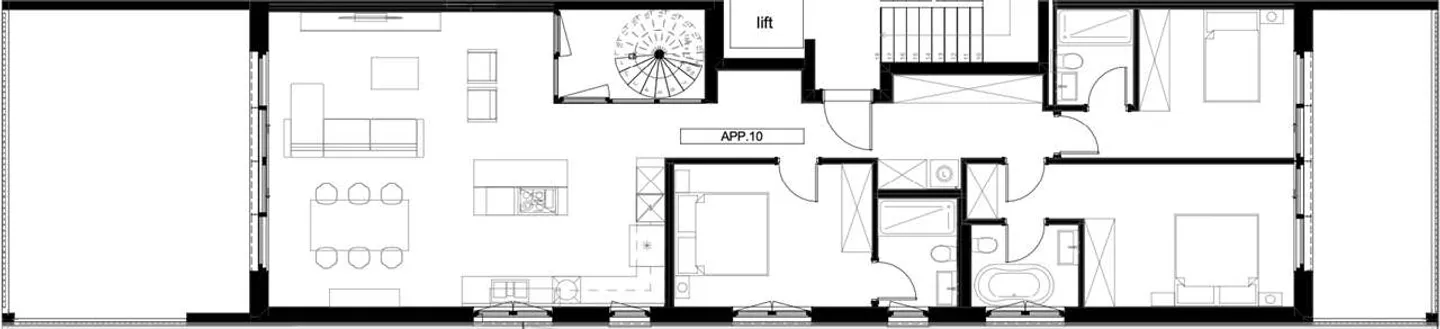 Bellinzona - Neues Penthouse 4.5 Zimmer - Foto 10 von 11
