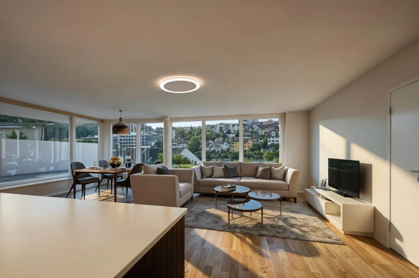 La città incontra la natura – Il tuo spazioso appartamento da sogno a Flurlingen - Foto 2 di 4