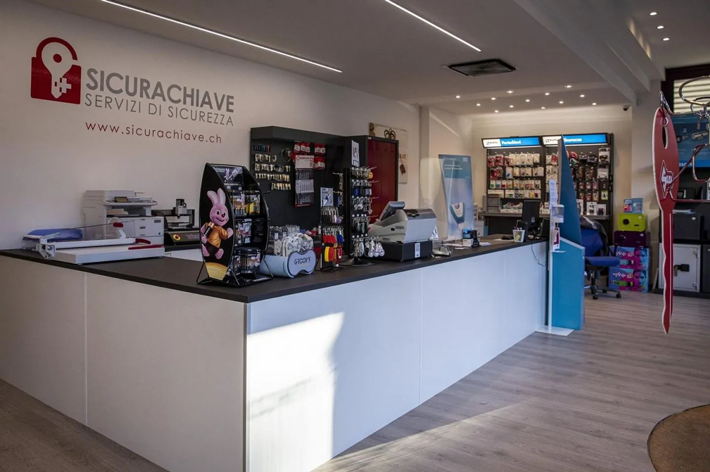 Geräumiger und heller Geschäftsraum zur Miete im Herzen von Lugano - Foto 3 von 3