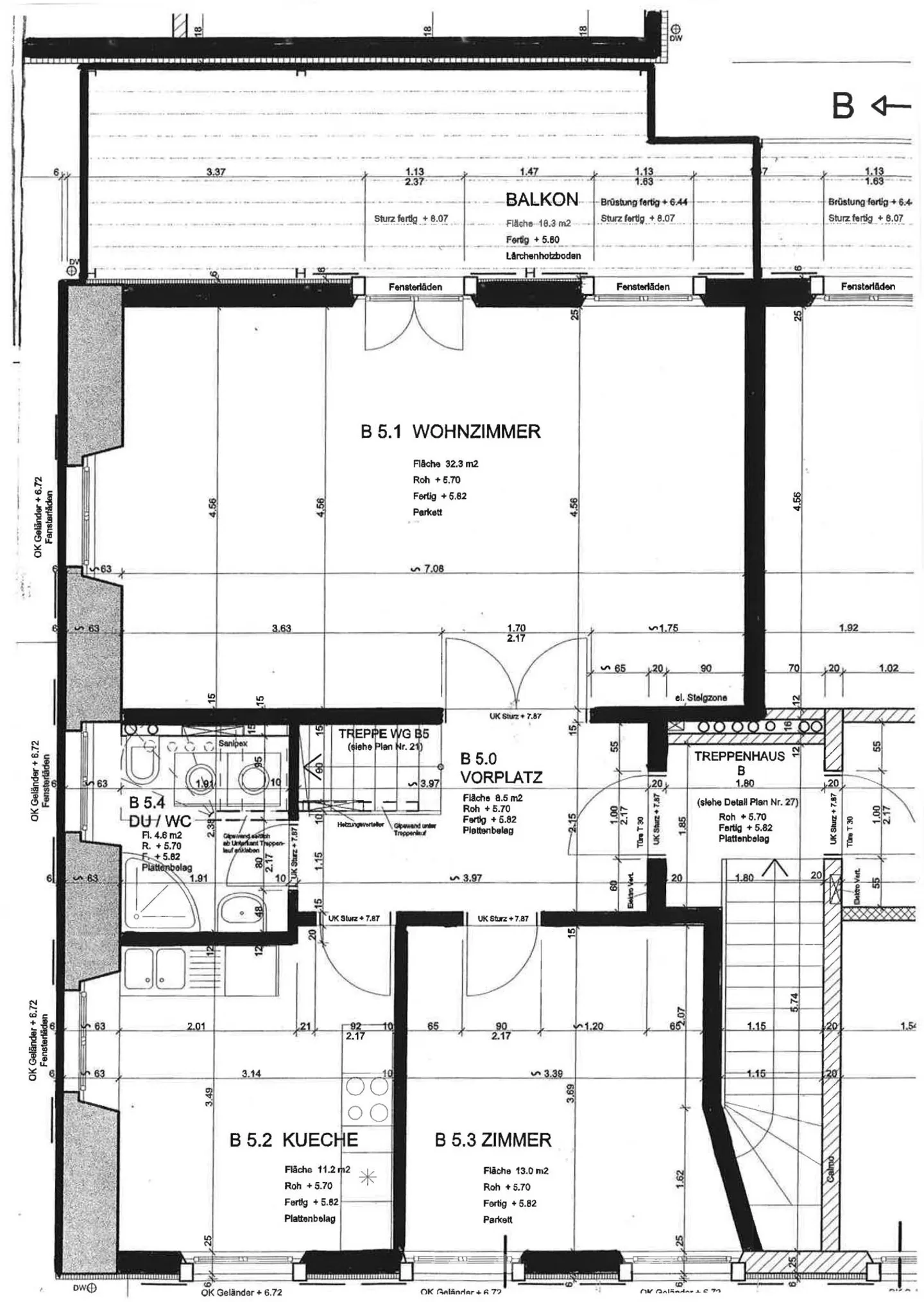 Maisonette penthouse spaziosa di 5,5 stanze - Foto 11 di 12