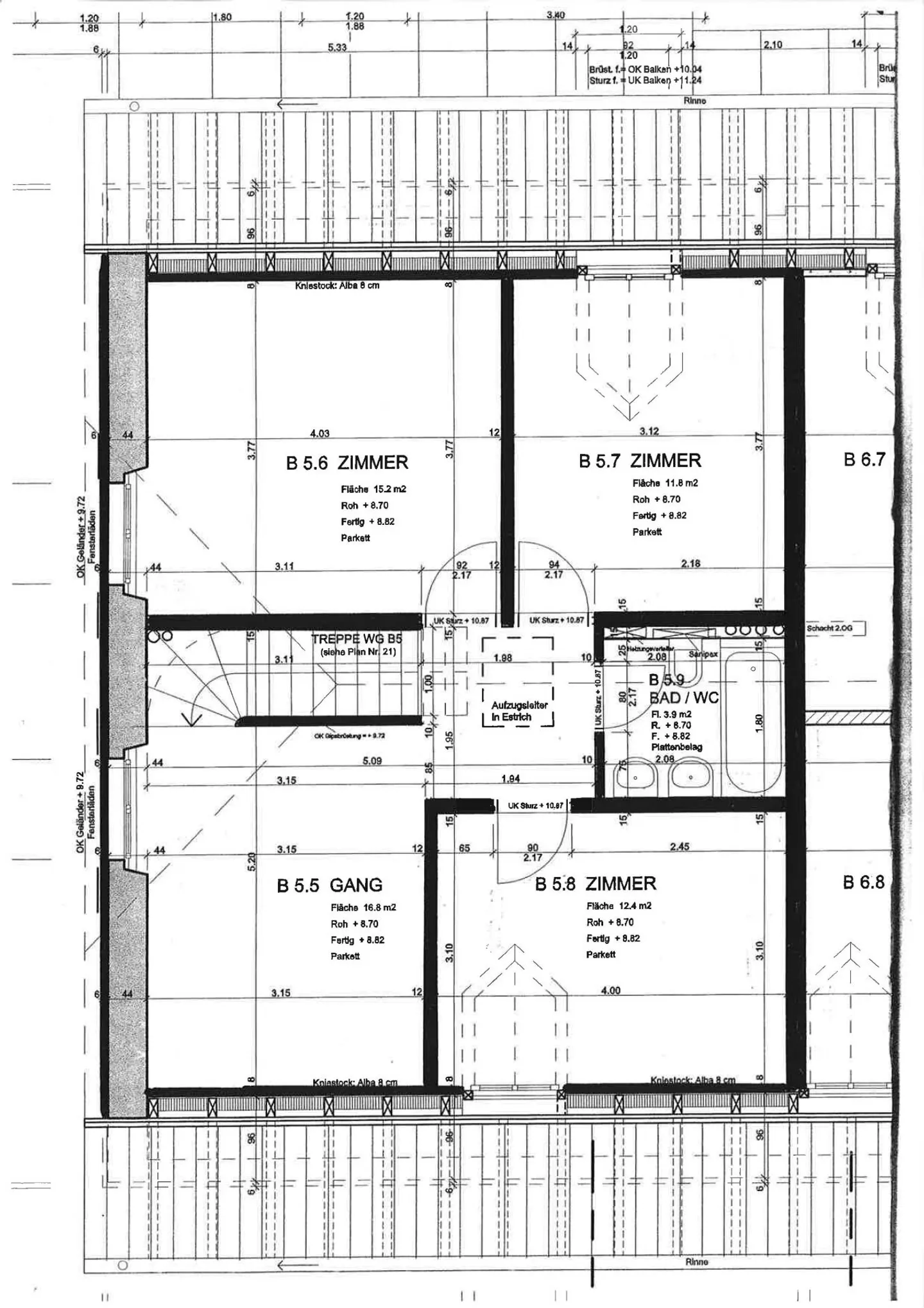 Maisonette penthouse spaziosa di 5,5 stanze - Foto 12 di 12