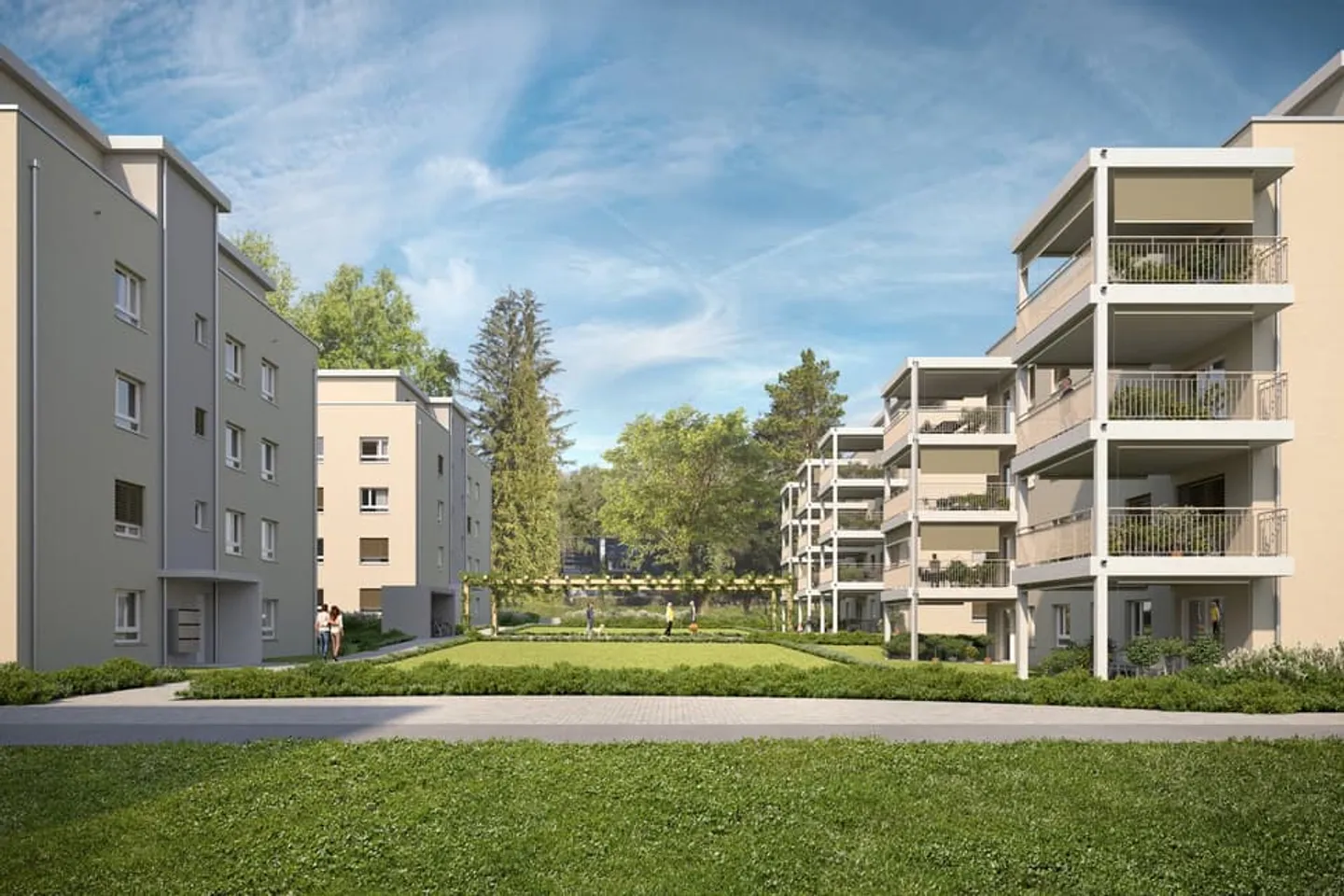 Magnificent 3.5-room apartment in a modern complex in Porrentruy - Photo 2 of 4