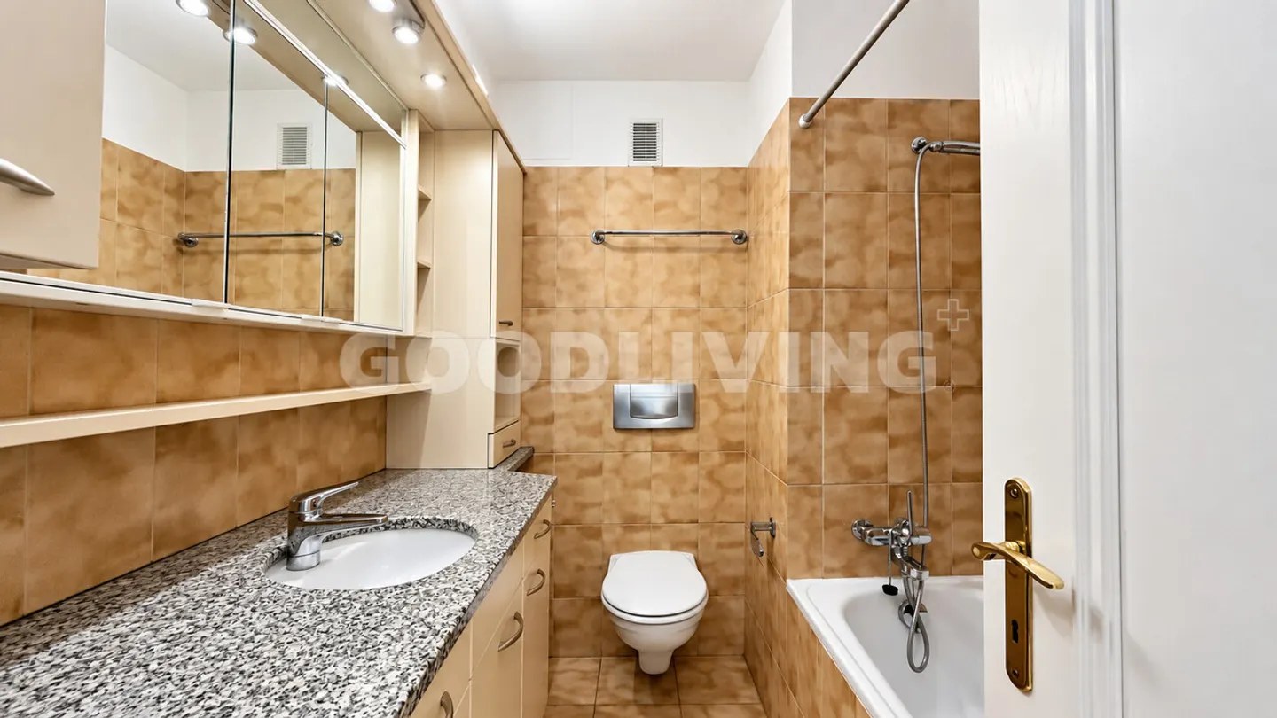 Well-maintained 2.5-room apartment with covered balcony and fireplace in Brüttisellen - Photo 5 of 6